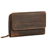 "Lissy" Elegante Portafoglio Donna Grande Vera Pelle con Protezione RFID