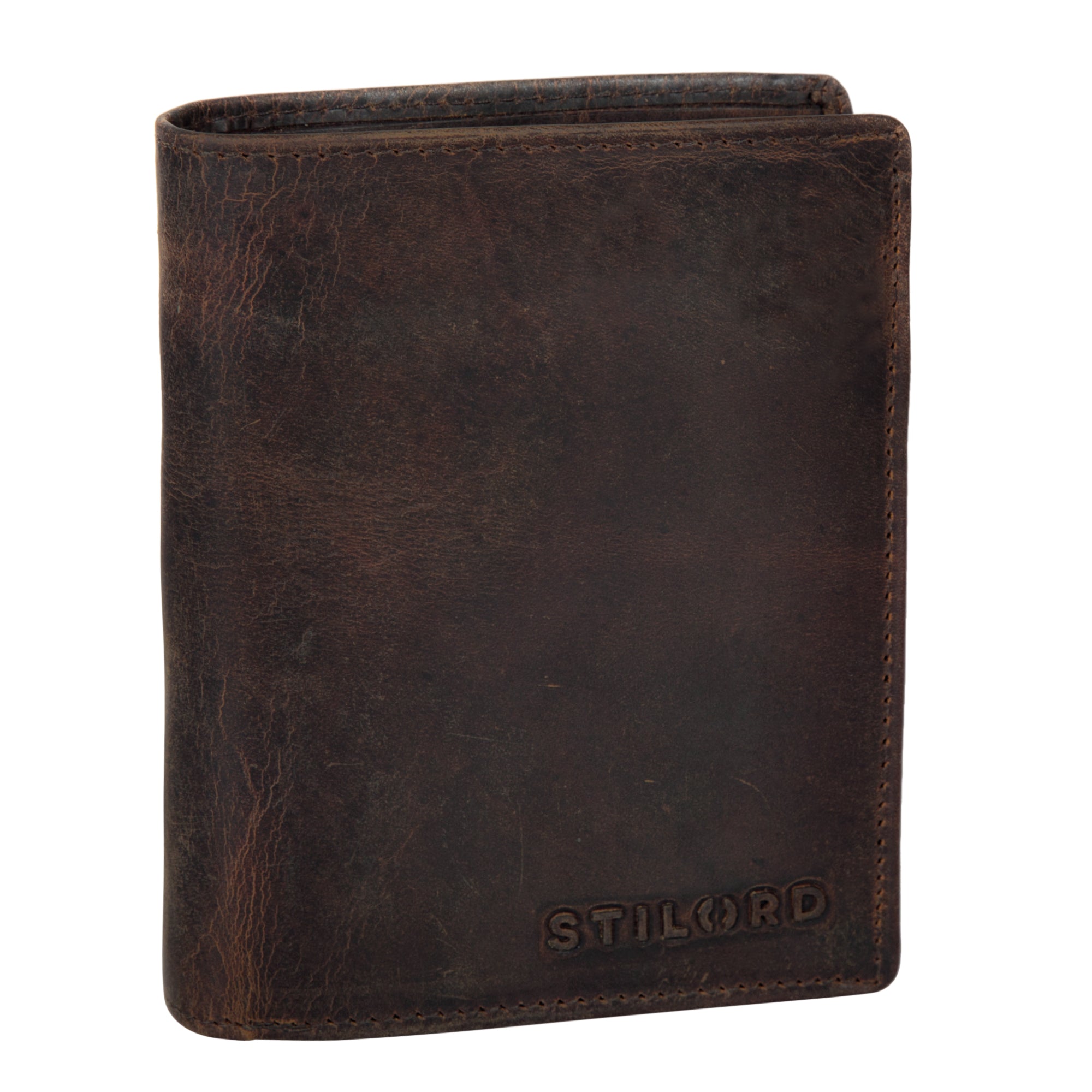 Vintage Vollledern Portmonee Herren