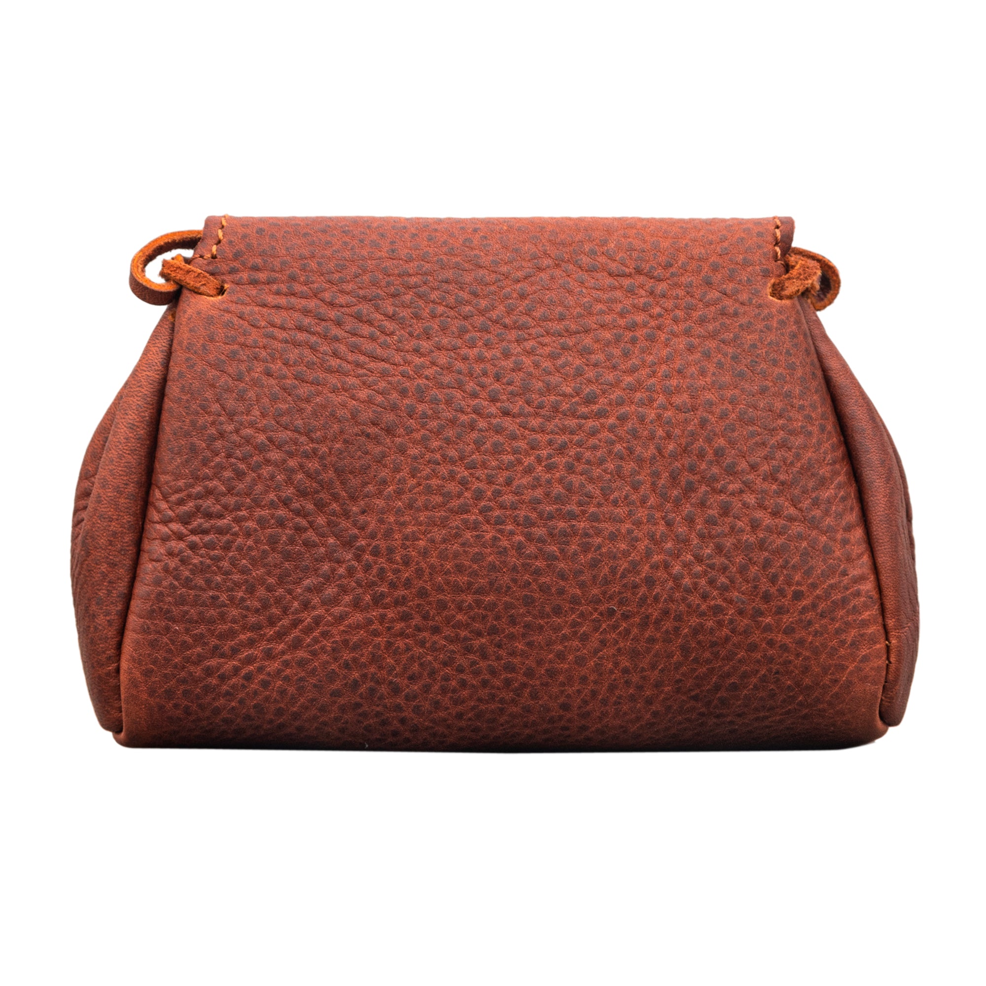 Brauner Geldbeute Leder Mini