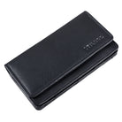 Schwarzer Damen Geldbeutel Leder RFID