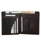 Geldboerse rot-braun praktisch kompakt