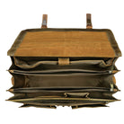 Braune Leder Aktentasche