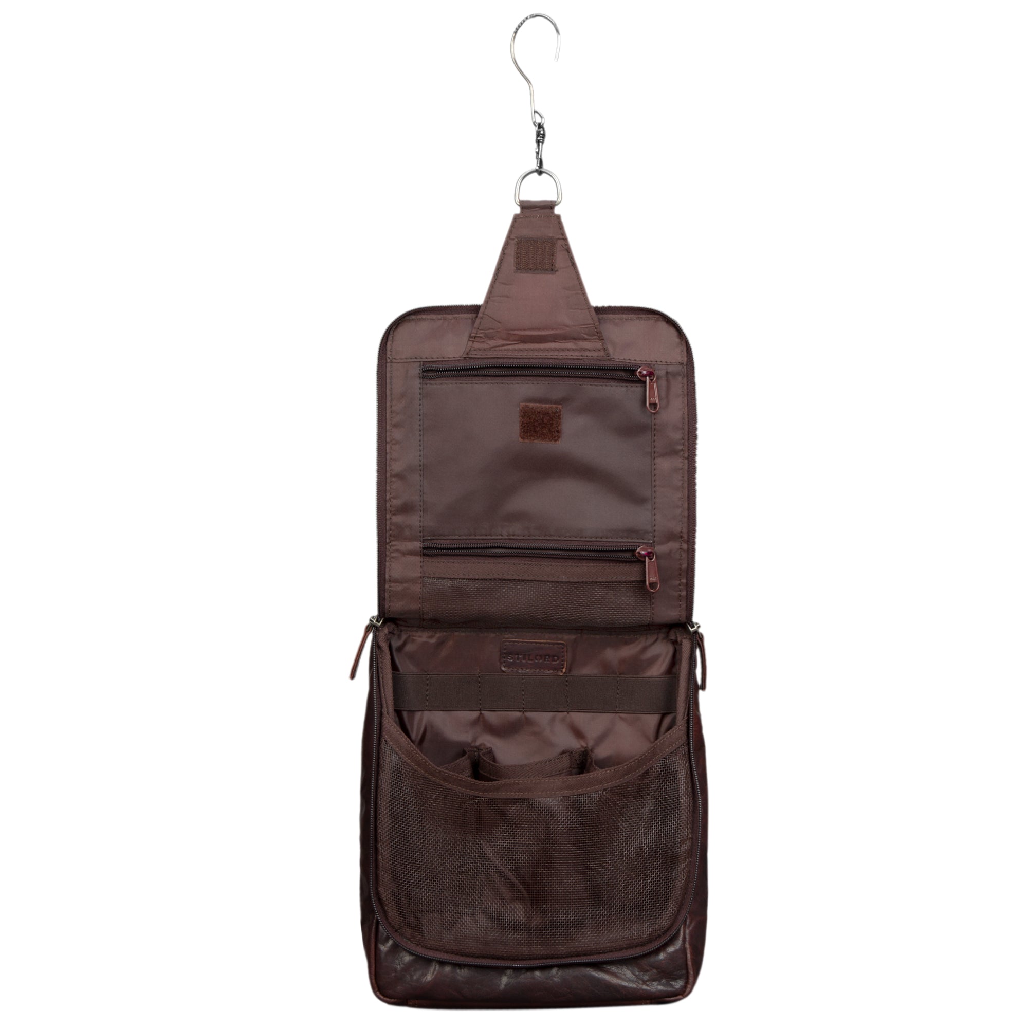 Kulturtasche aus echtem Leder