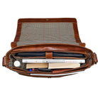 Große Leder Laptoptasche 