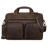 “Caesar” Borsa Ventiquattrore Uomo in Pelle
