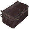 "Mona" Beauty Case da uomo donna in vera pelle