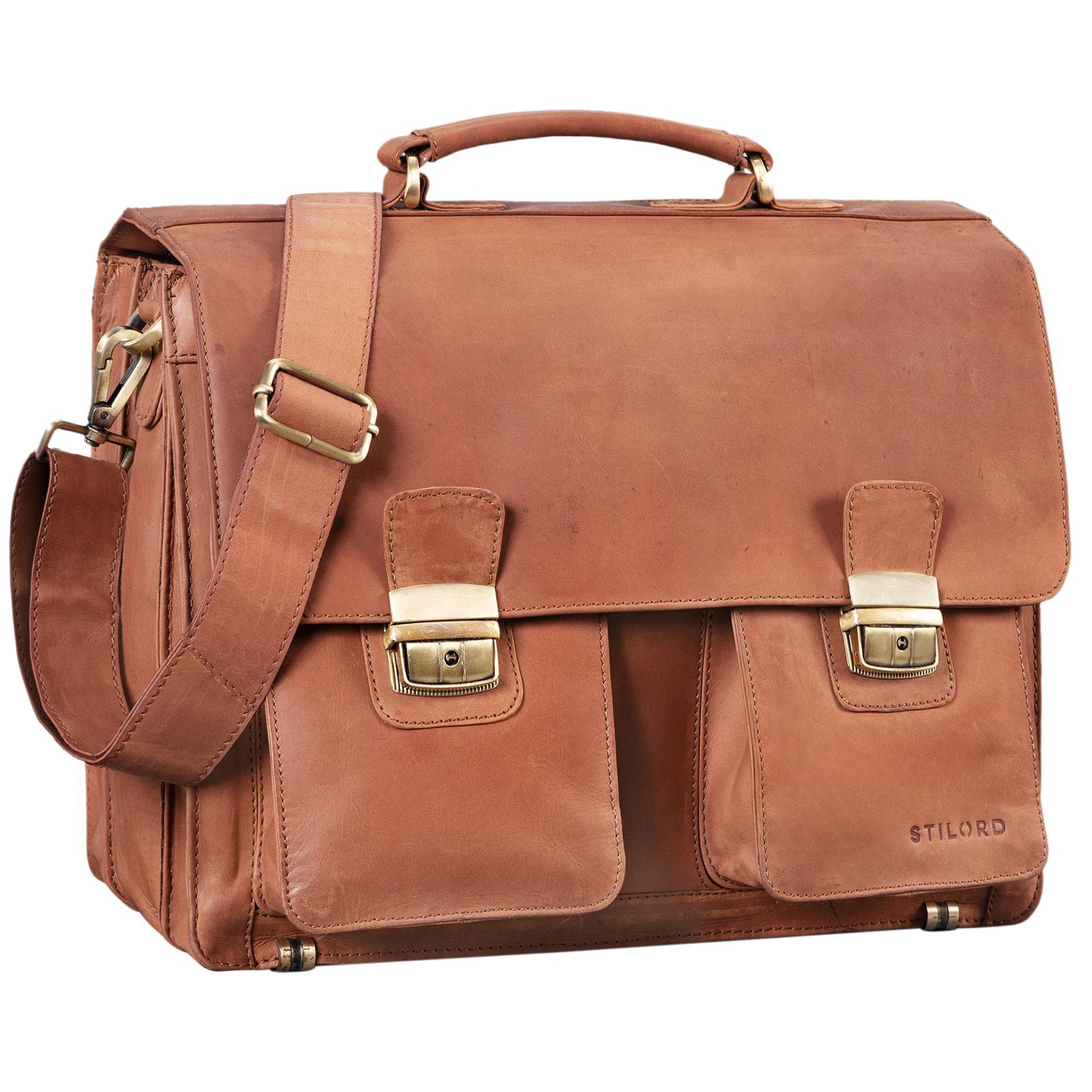 Braune Businesstasche Leder