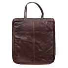 Toilettentasche Leder braun