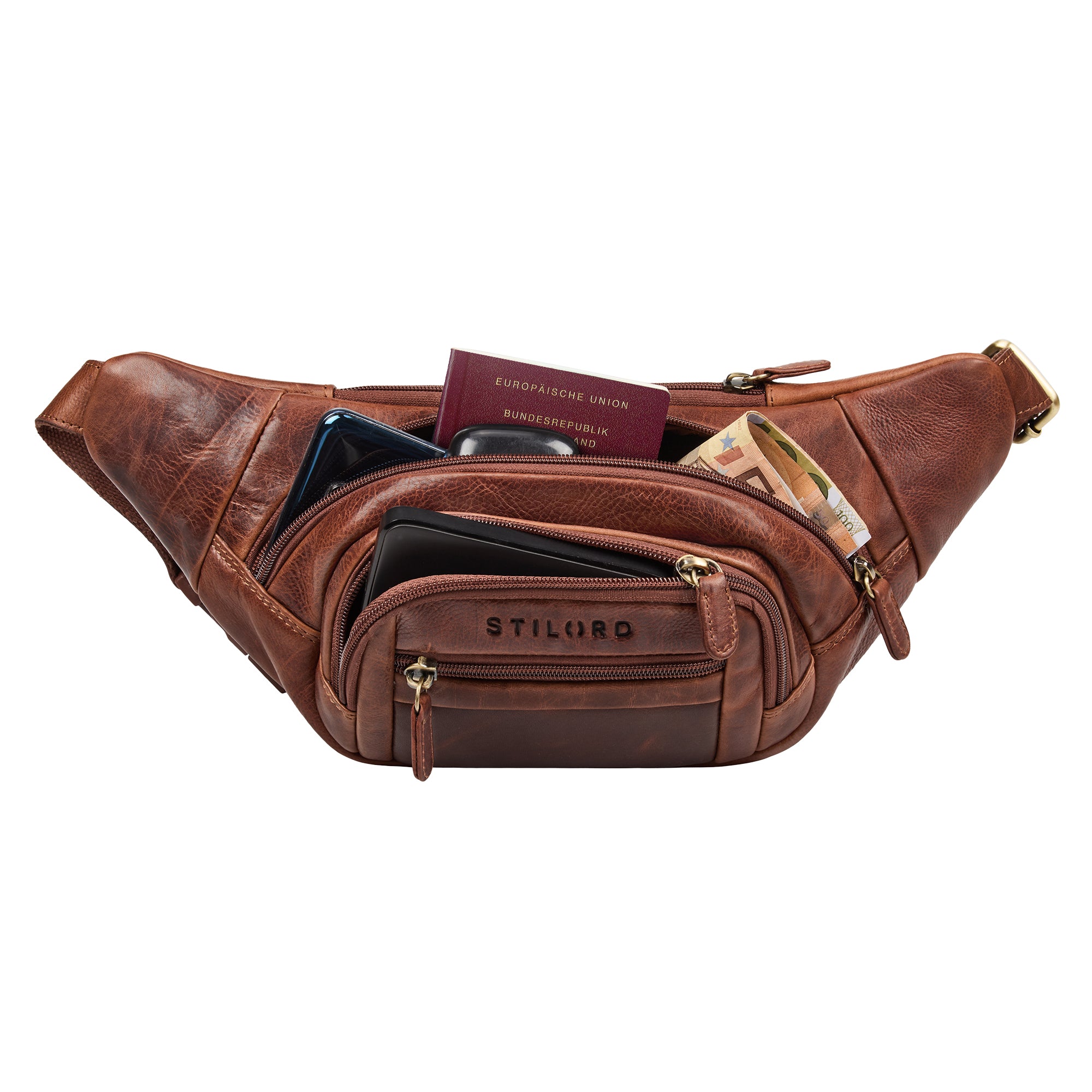 Herren Gürteltasche XXL Stauraum