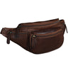 "Eliah" Marsupio in pelle vintage da uomo
