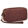 "Tiber" Pochette Uomo con Cinturino da Polso in Pelle