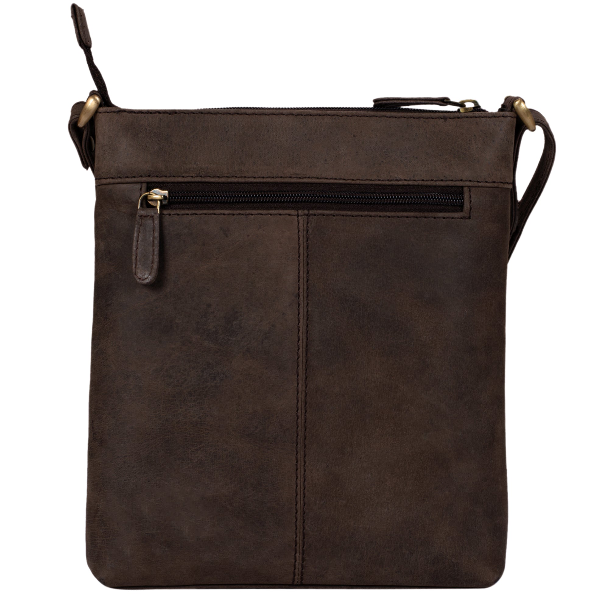 Braune Leder Handtasche Vintage