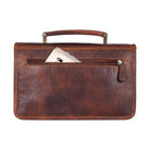 Kleine Handtasche Tablett 8 4 Zoll Leder braun