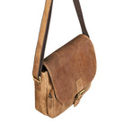 Freizeittasche braun Leder