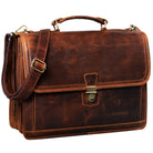 Vintage Ledertasche Aktentasche für Herren