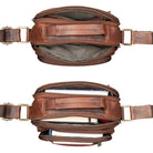Echt Leder Handtasche braun Herren
