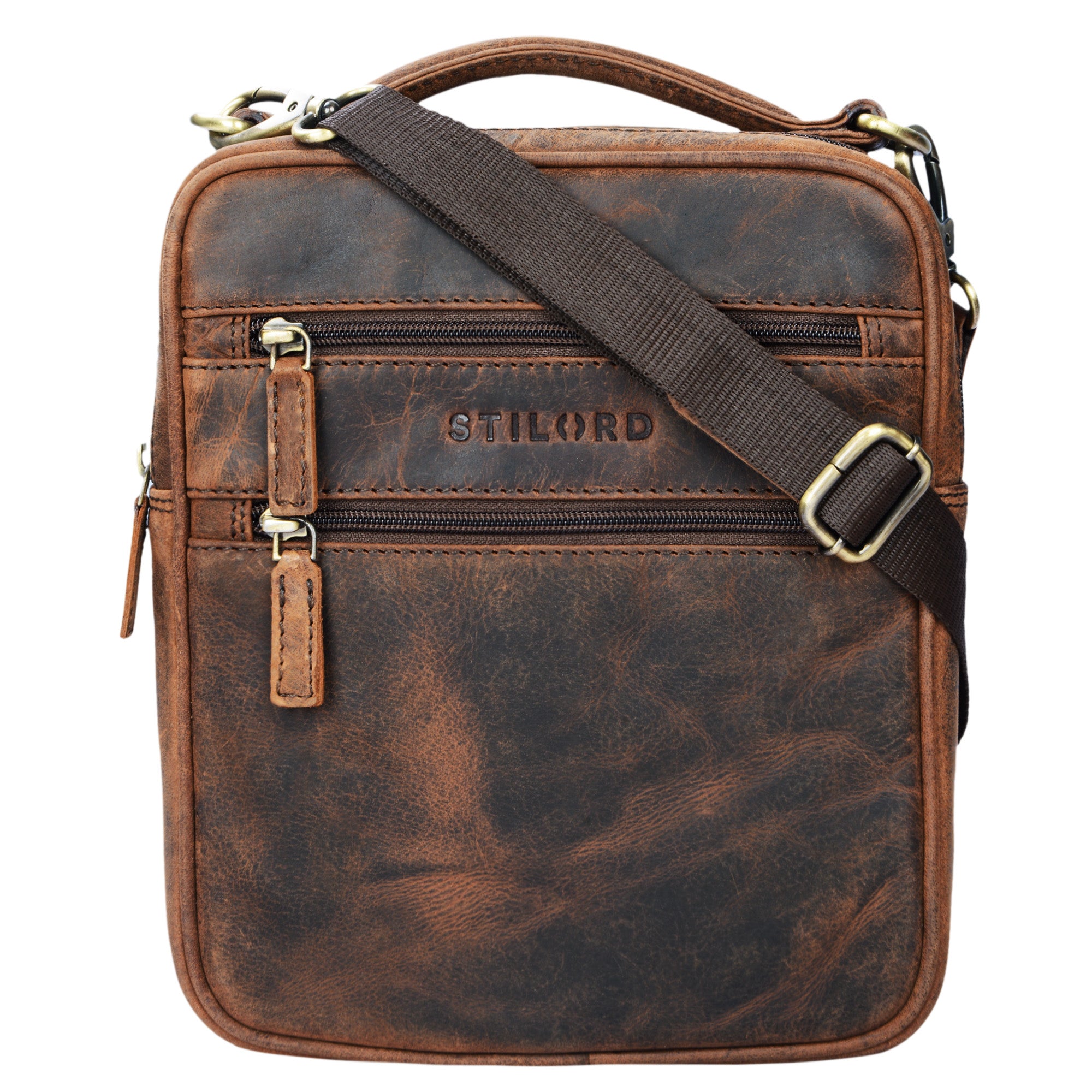 Leder Handtasche Männer Vintage