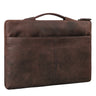 Herren Laptoptasche Groß Leder braun