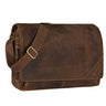 "Nick" Borsa messenger uomo donna in pelle