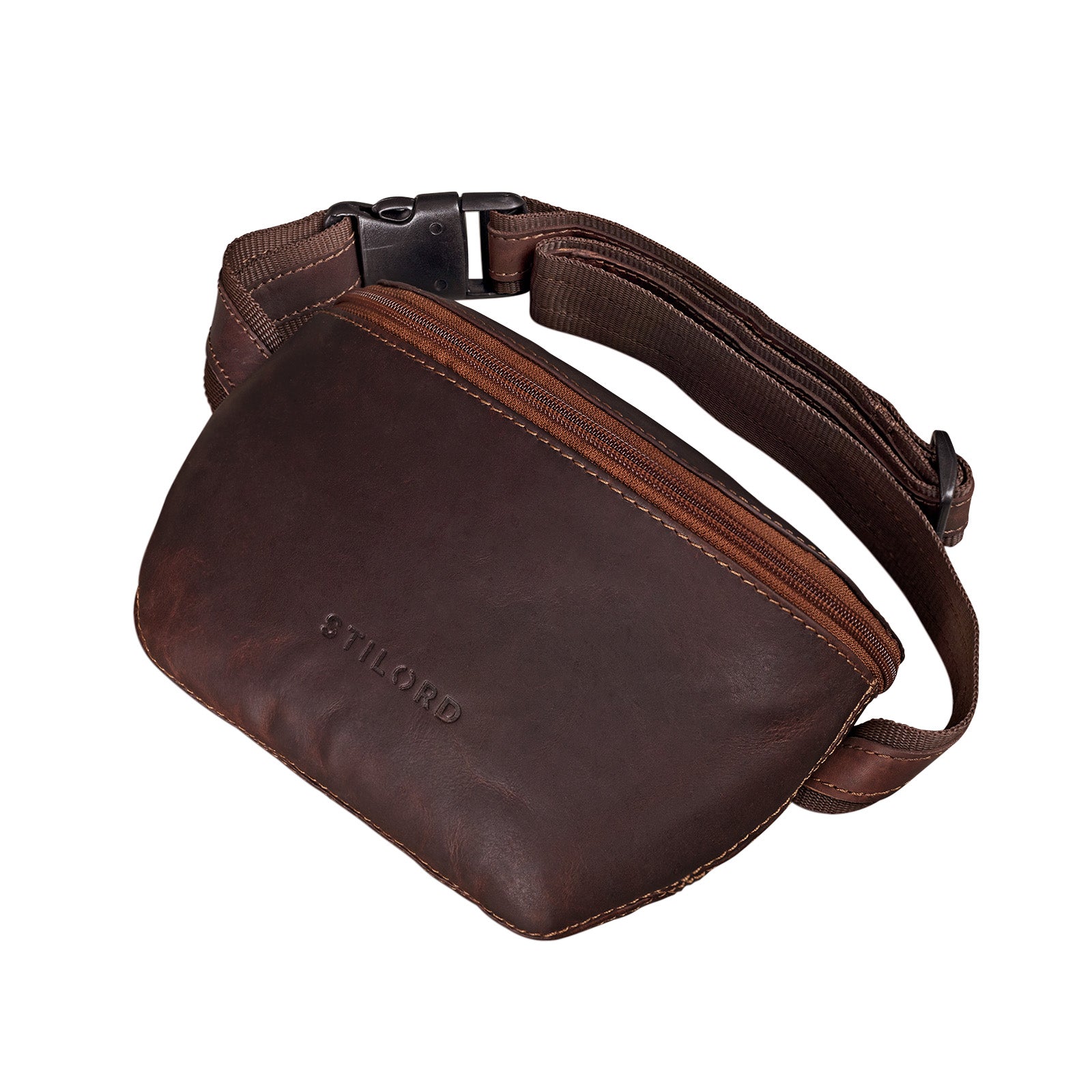 Leder Reise Bauchtasche groß