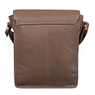 Herren Vintage Ledertasche Schultertasche 