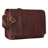Echtleder Schultertasche XL