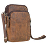 "Tertius" Borsa Porta Cellulare in Pelle
