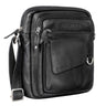 "Ryan" Messenger Bag Uomo Pelle
