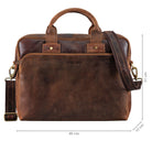 Ledertasche Braun Business