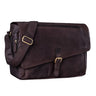 Große Lehrertasche Herren Vintage Leder braun