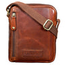 “Brandon” Borsa Tracolla Piccola da Uomo in Pelle