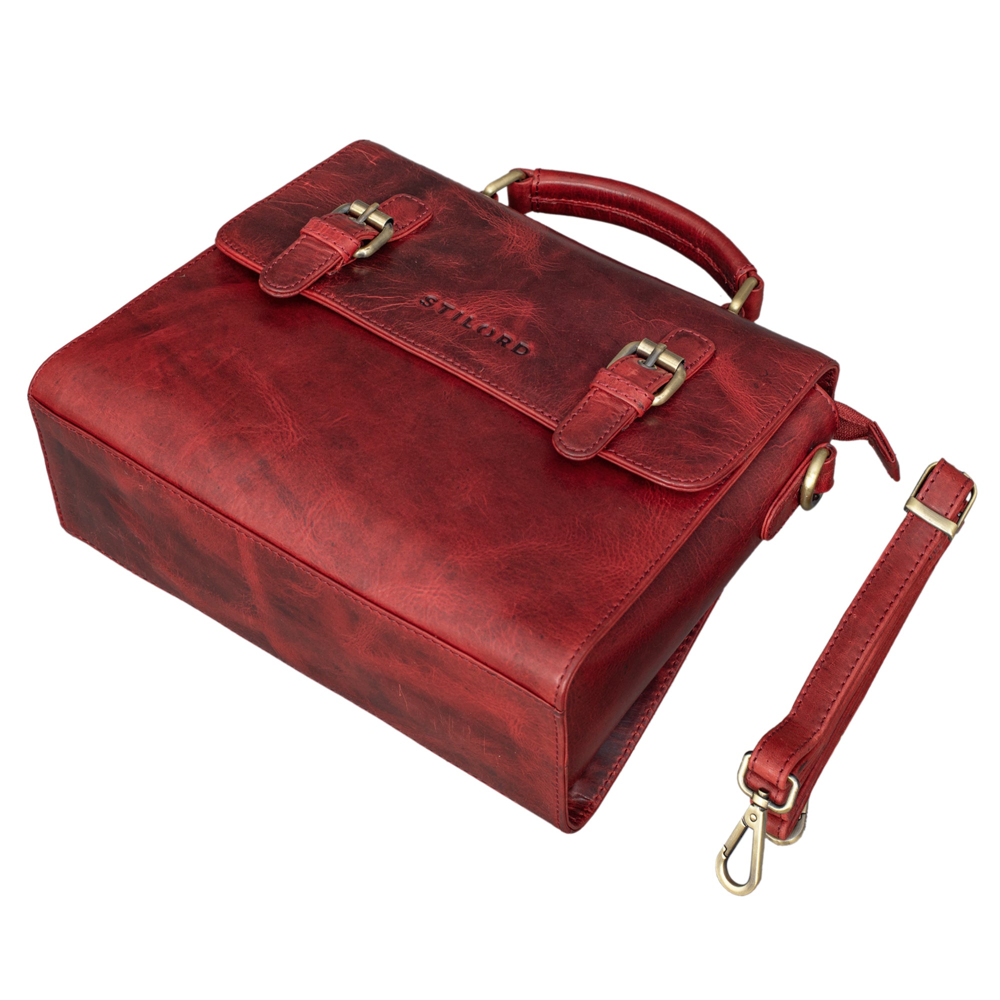 Kleine Damen Handtasche Vintage Leder