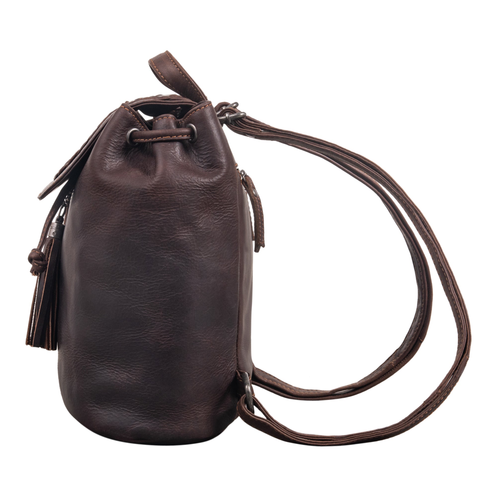 Lederrucksack Vintage braun