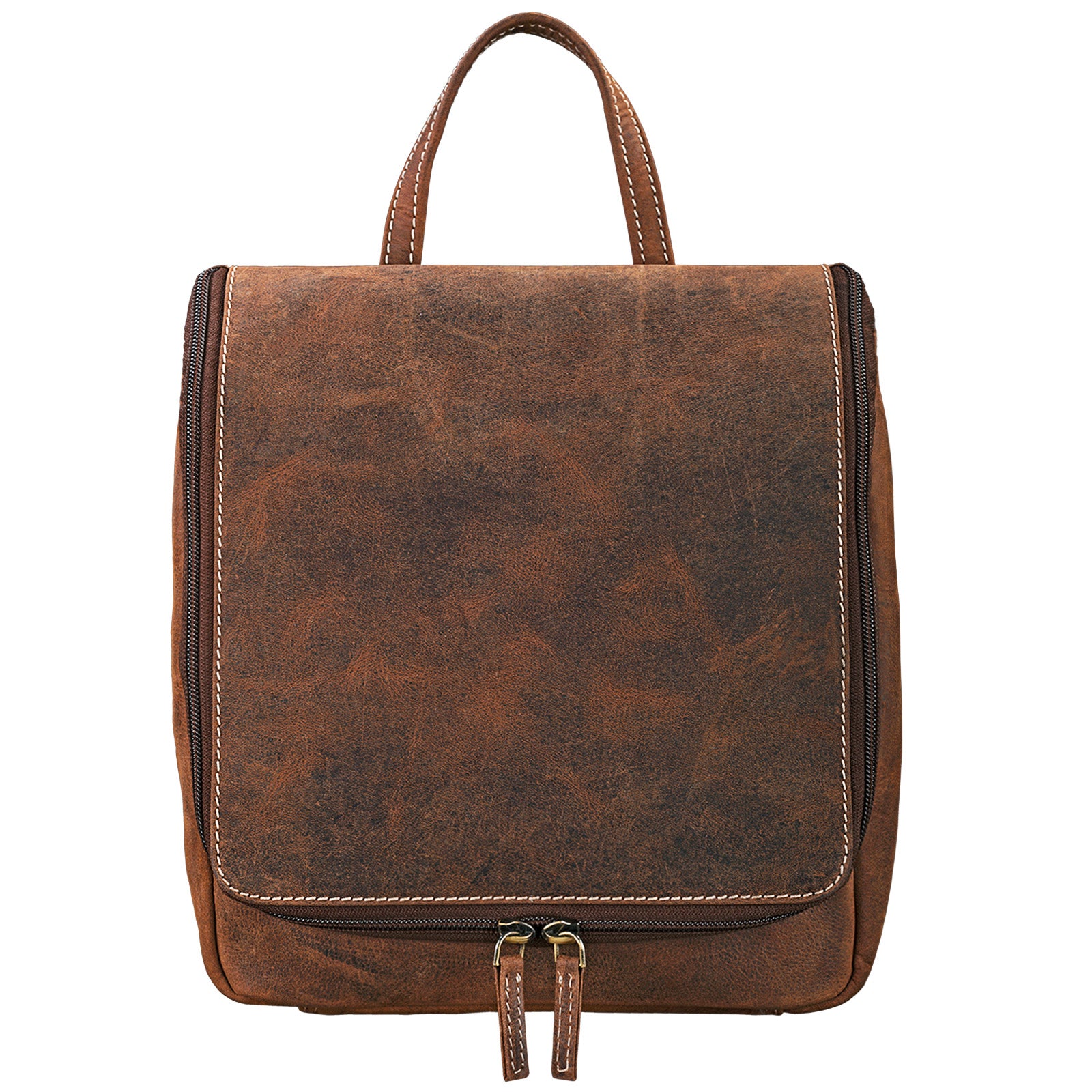 Kulturtasche Leder aufhängbar