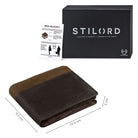 Brieftasche leder Herren braun