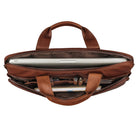 Laptop Hülle 15,6 Zoll Leder cognac