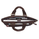 Geschäftsreisetasche elegant Leder braun