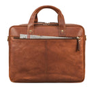 Leder Herren Aktentasche cognac