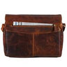 Seconda opzione "Nick" Borsa messenger uomo donna in pelle stile Vintage