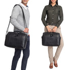 Arzttasche Leder schwarz