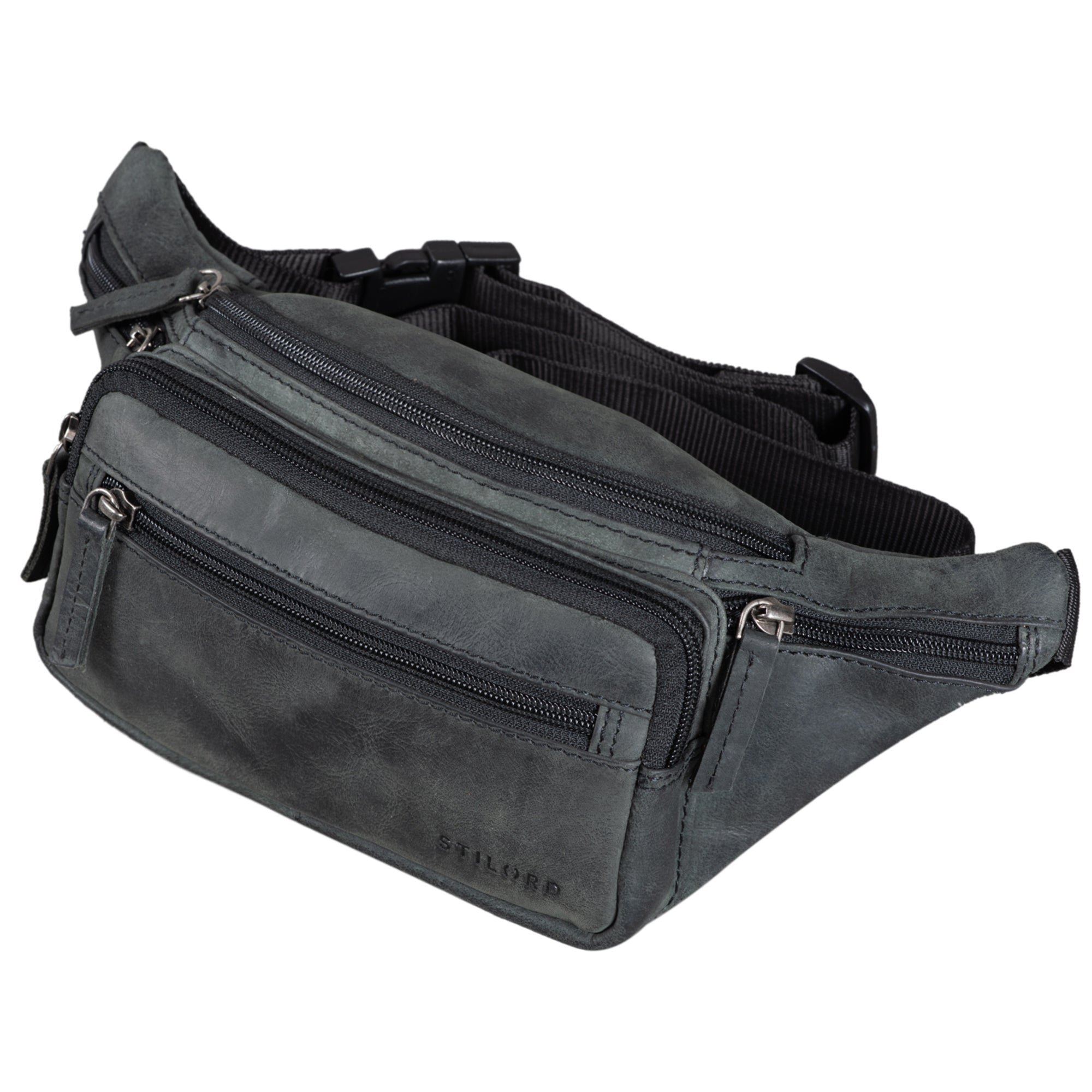 Vintage Ledertache Gürteltasche 