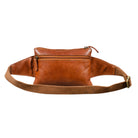 Braune Leder Gürteltasche Herren Damen