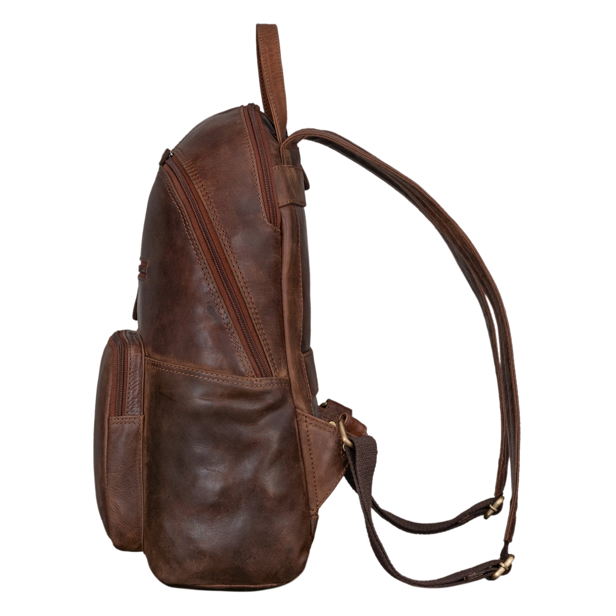 Vintage Daypack braun Leder