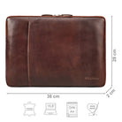 Echtleder Laptoptasche 15.6 Zoll