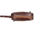 Leder Leder Herrenhandtasche Gelenktasche