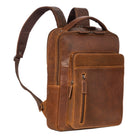 Leder Laptop Rucksack Groß Herren Damen