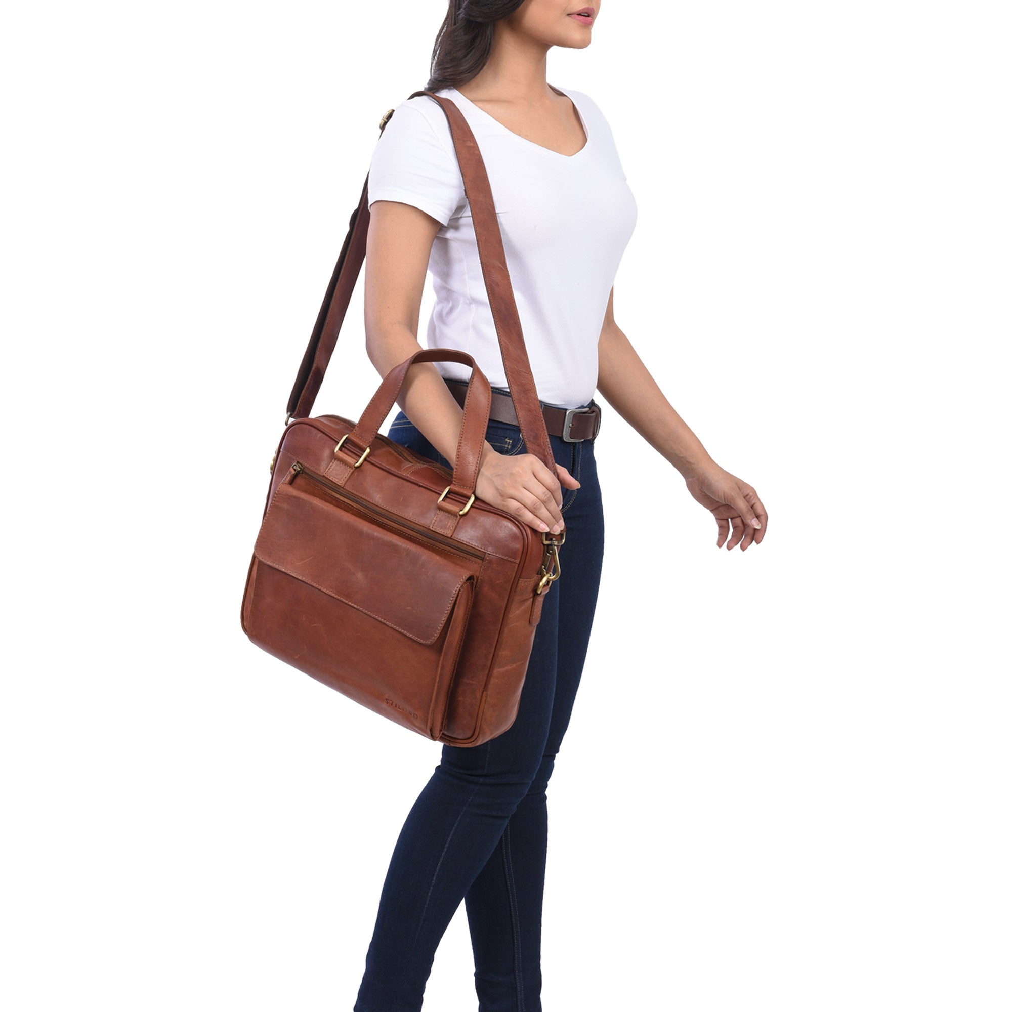 Vintage Ledertasche Damen