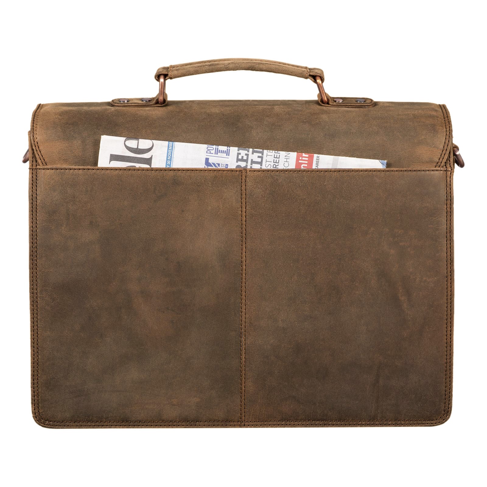 Leder Tasche Businesstasche braun