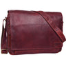 "Rick" Borsa Vintage a tracolla in pelle