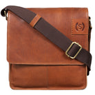 Vintage Ledertasche zum Umhängen mittel groß